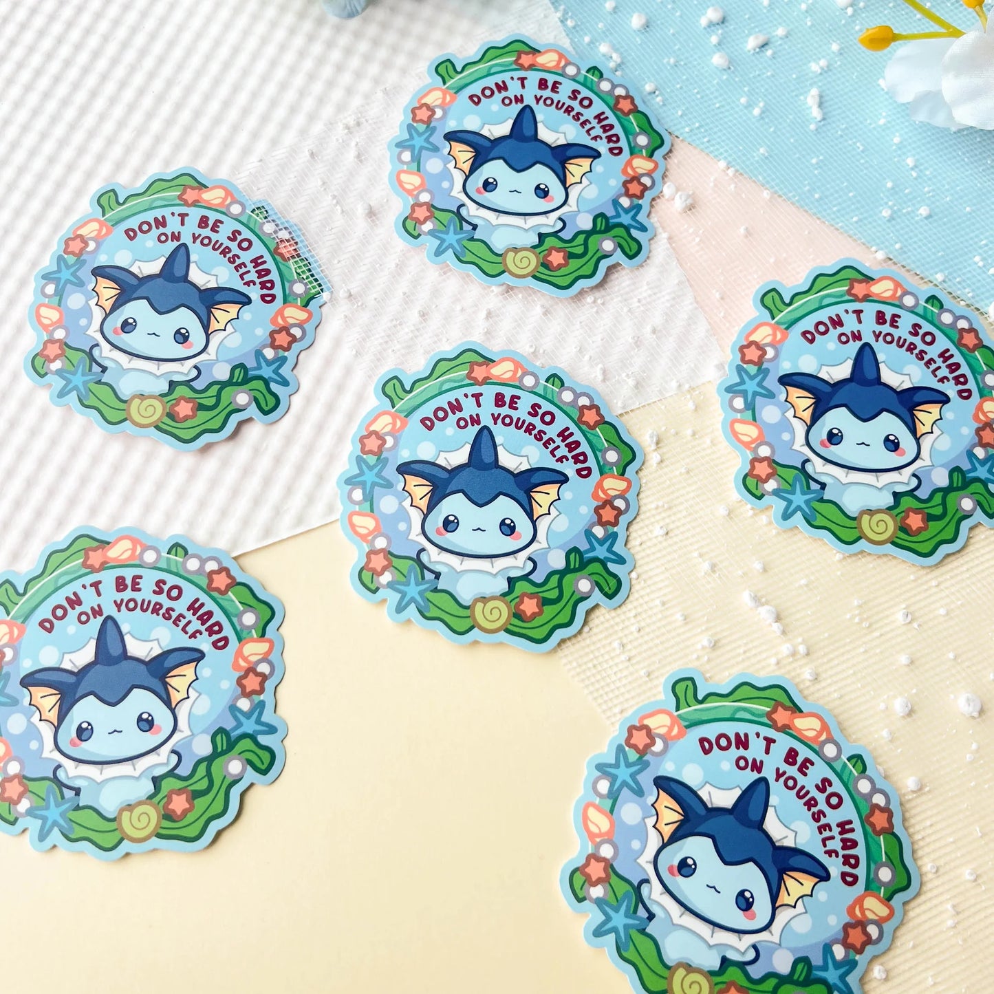 Aquana "Don't Be so Hard on Yourself" Sticker