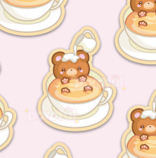 "Latte Bär" Sticker