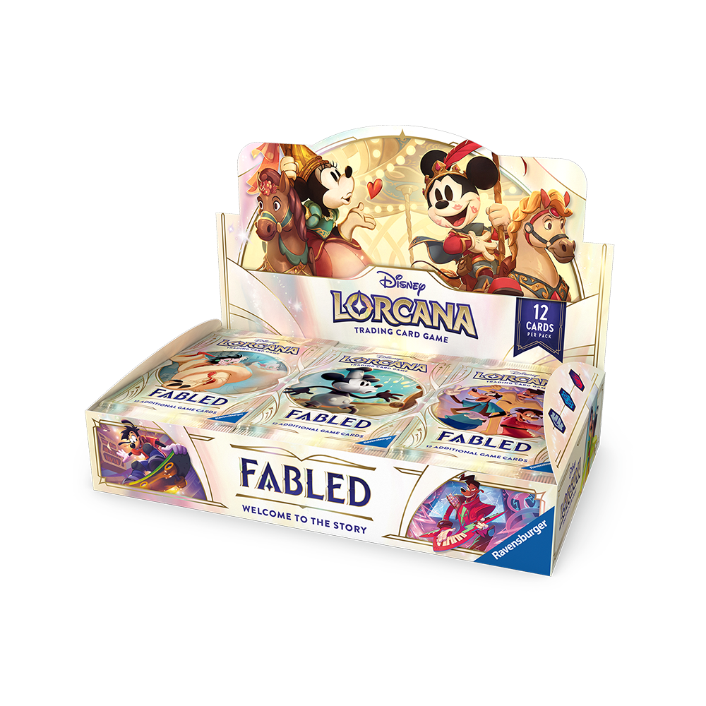 Disney Lorcana "Fabled" Booster Display EN
