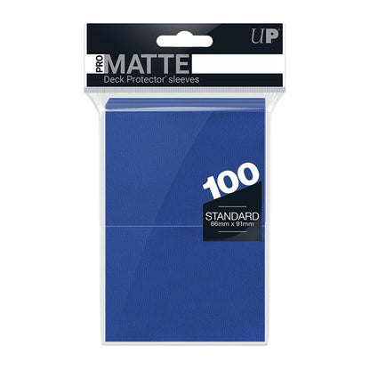Blue PRO-Matte Deck Protector Standard (100)