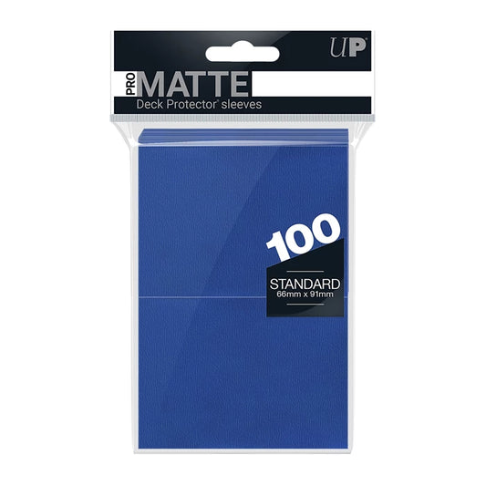 Blue PRO-Matte Deck Protector Standard (100)