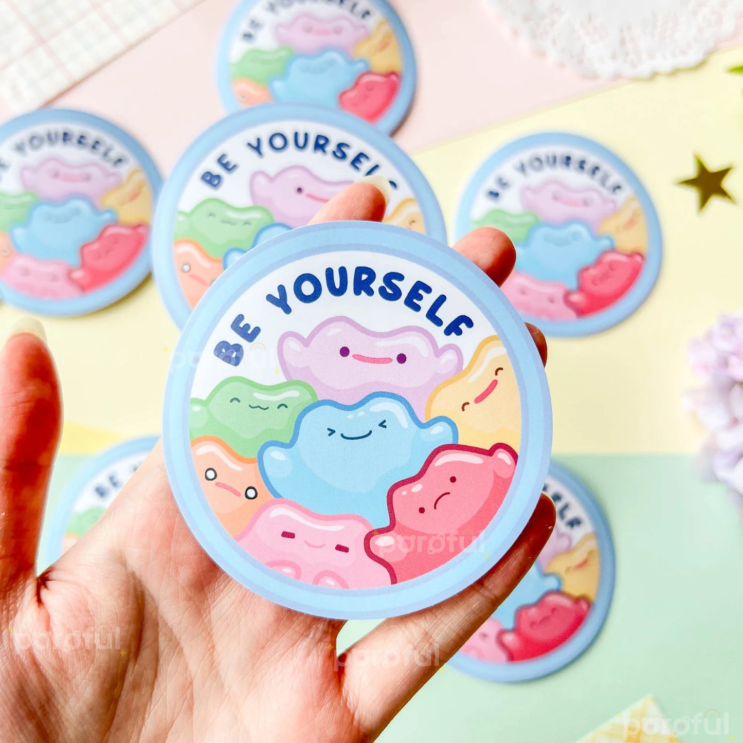 Ditto "Be Yourself" Sticker