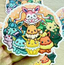 "Eeveelutions" Sticker