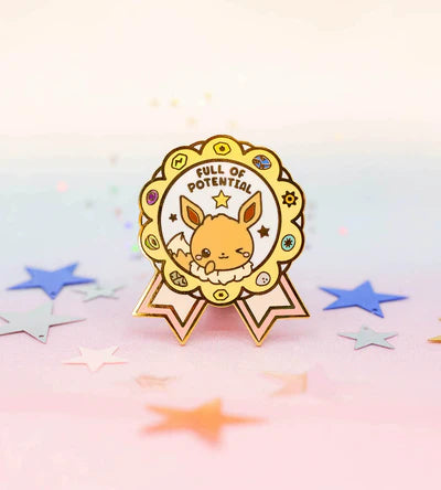 Evoli "Full of Potential" Pin