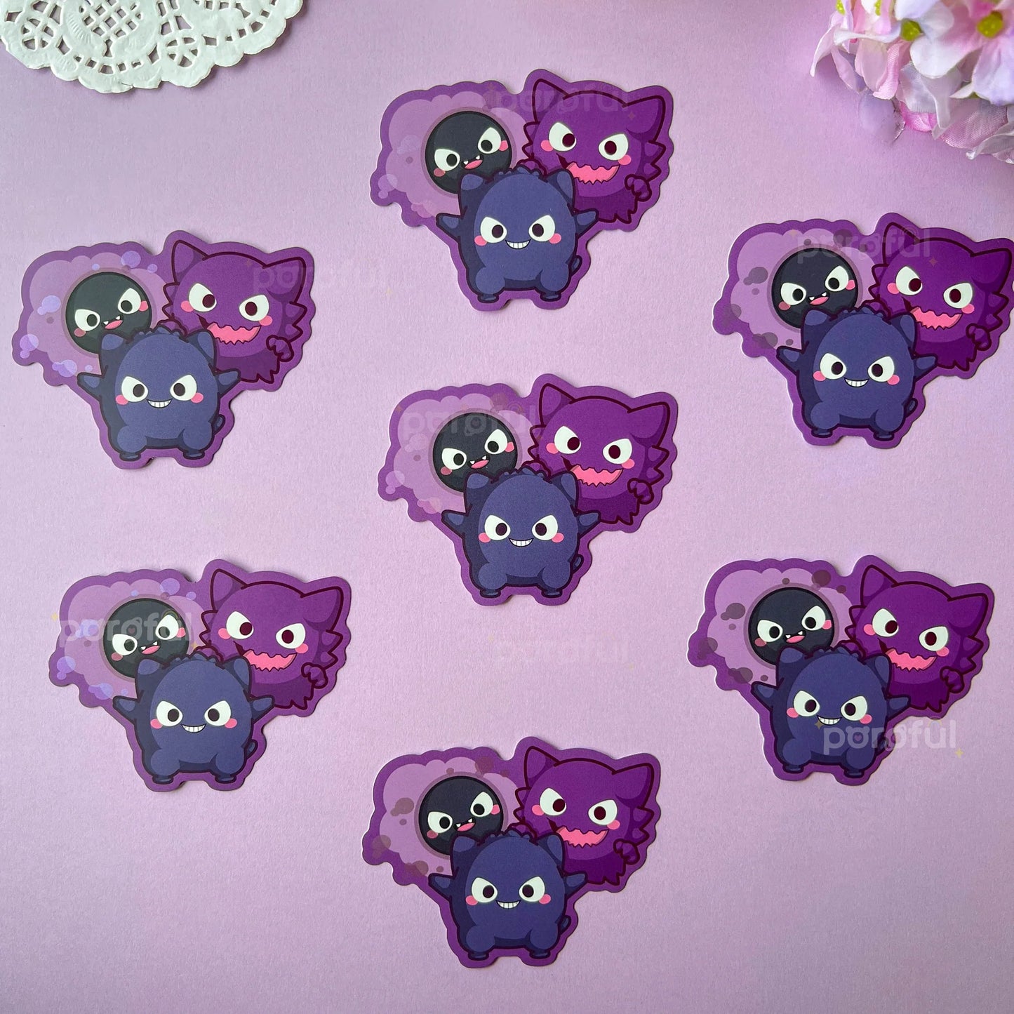 "Geister Trio" Sticker