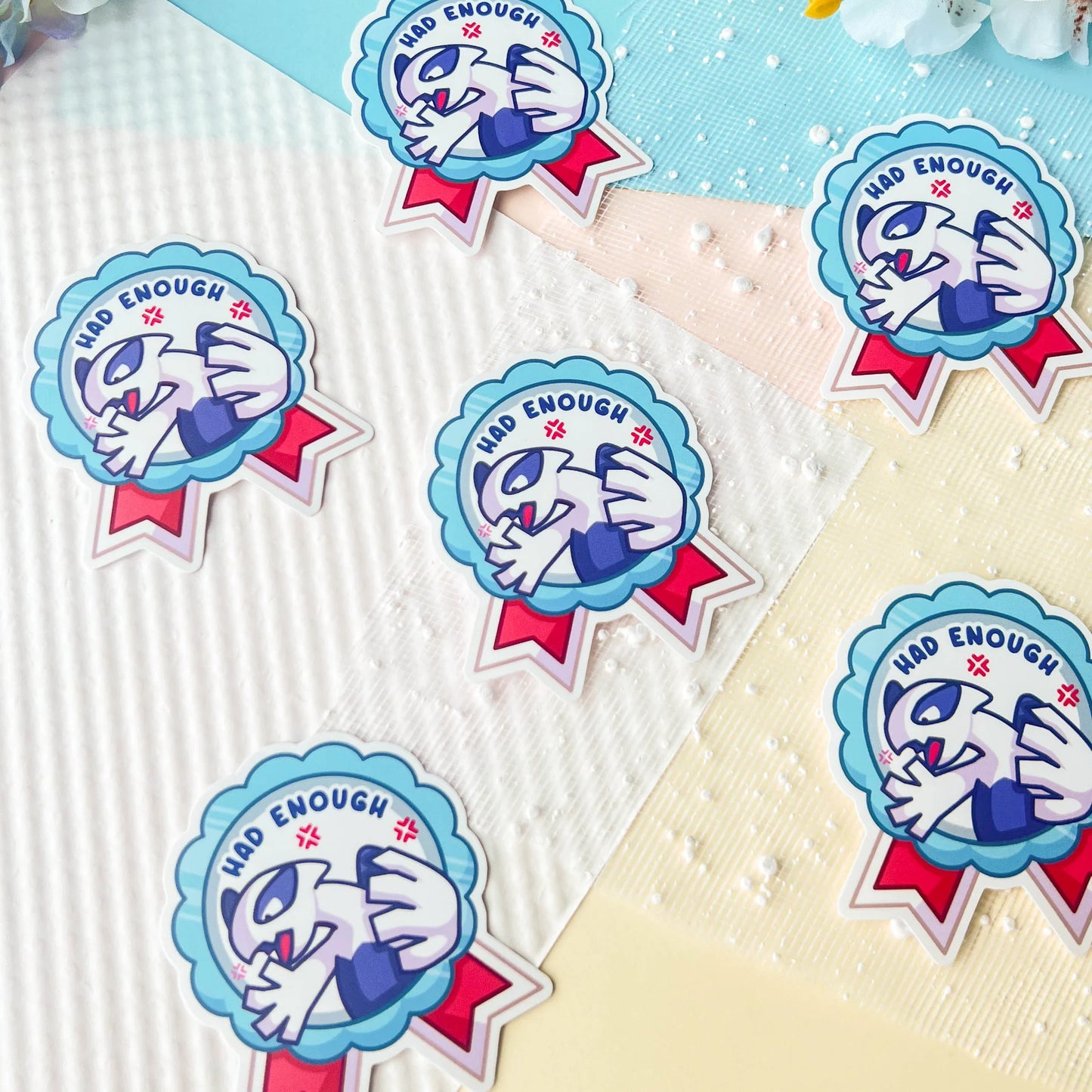 Lugia "Had Enough" Sticker