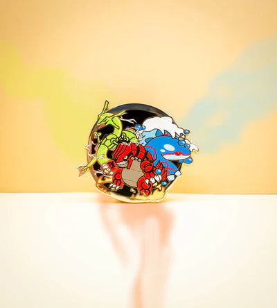 Rayquaza, Kyogre, Groudon "Hoenn Legends" Jumbo Pin