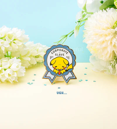 Pikachu "Corporate Slave" Pin