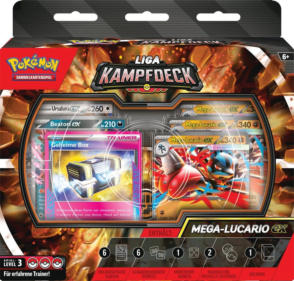 Pokémon Kampfdeck Mega Lucario Ex