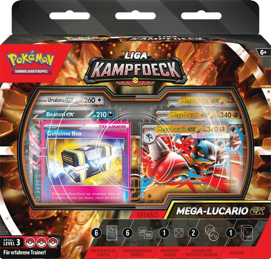 Pokémon Kampfdeck Mega Lucario Ex