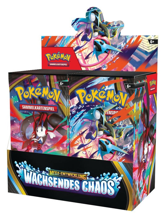 Pokémon Karten Display Wachsendes Chaos Deutsch