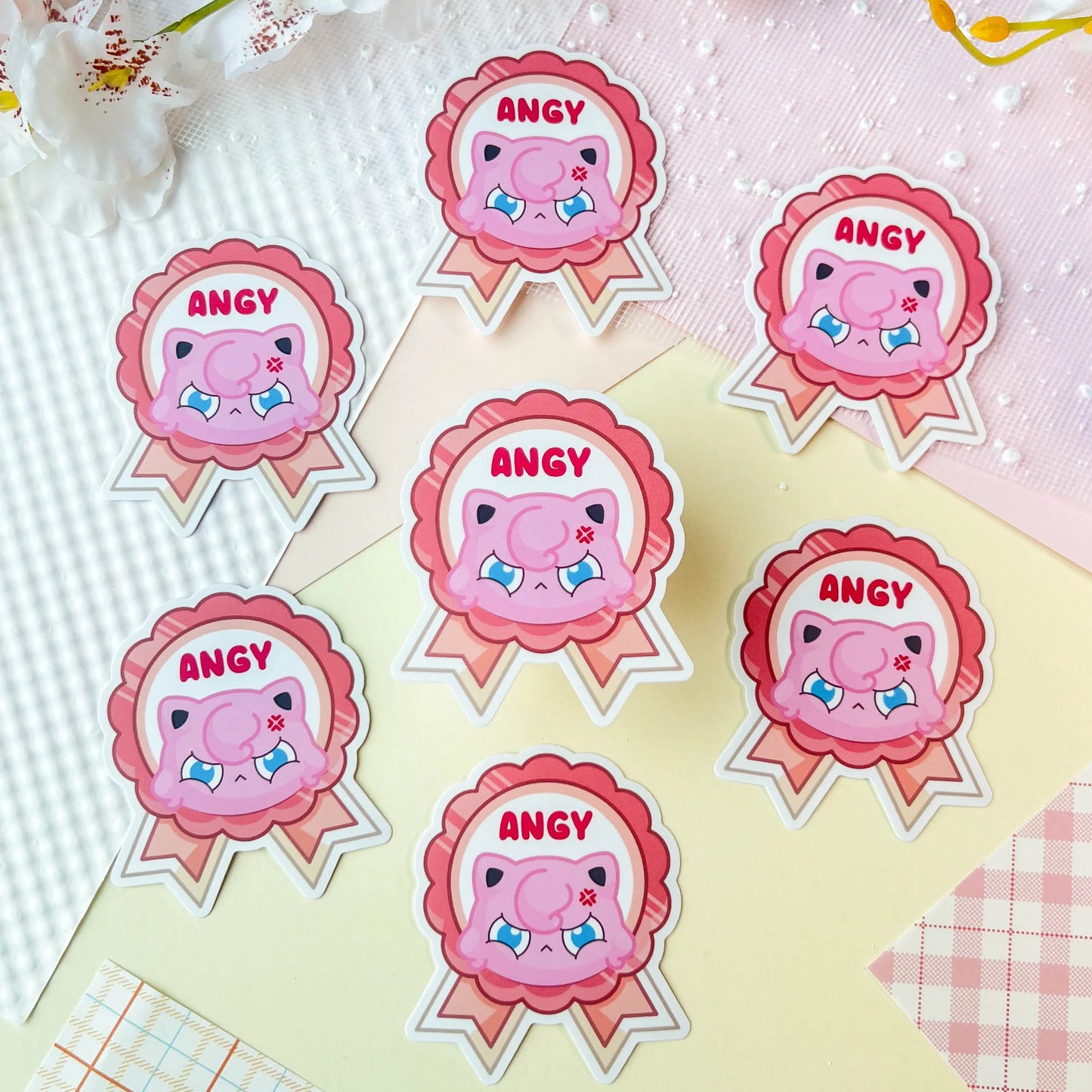 Pummeluff "Angy" Sticker