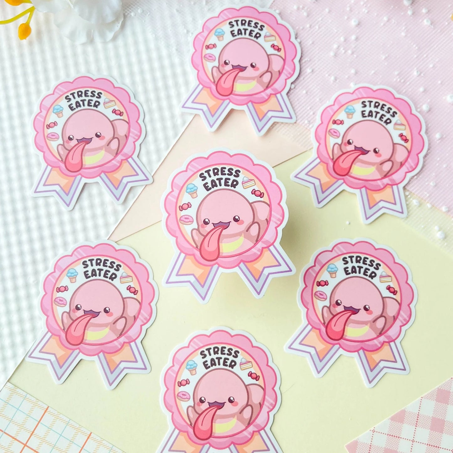 Schlurp "Stress Eater" Sticker