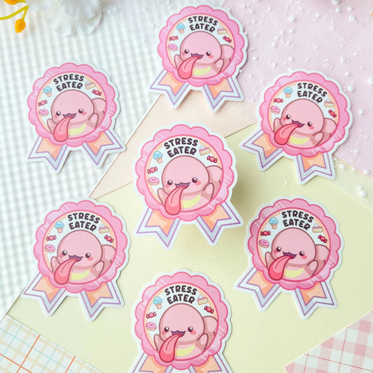 Schlurp "Stress Eater" Sticker