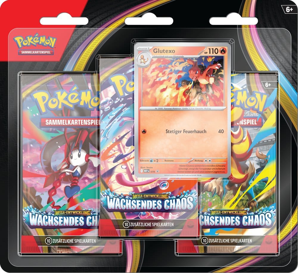Pokémon Booster Blister Wachsendes Chaos